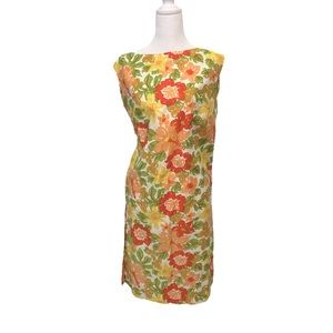 Vintage Richard Douglas Hawaiian Dress 60s 70s